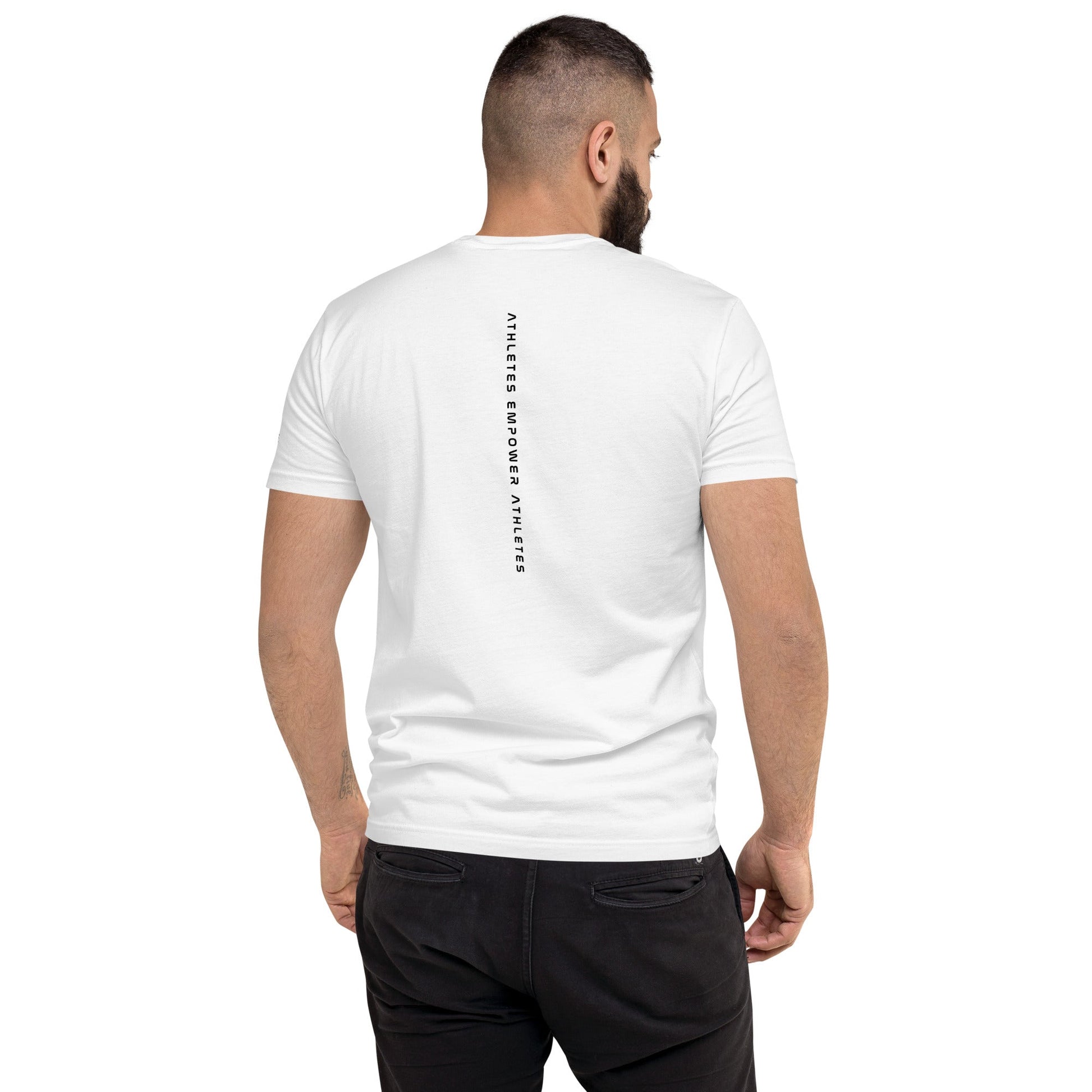 Athletes Empower Athletes - Short Sleeve T-shirt by DarkByteGear