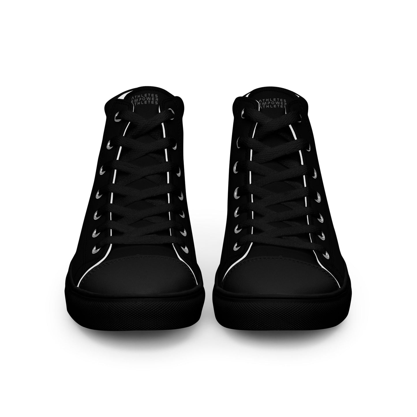 Athletes Empower Athletes - Men’s high top canvas shoes by DarkByteGear