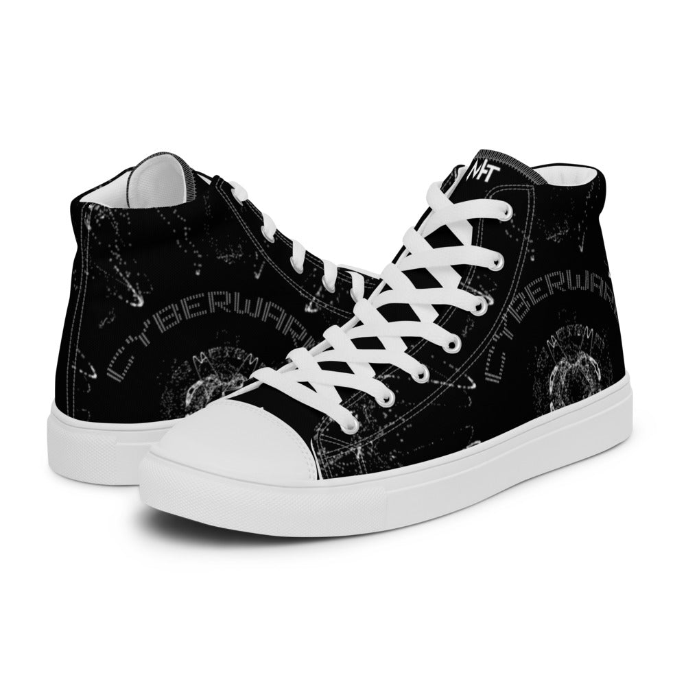 Cyberware - Men’s high top canvas shoes by DarkByteGear