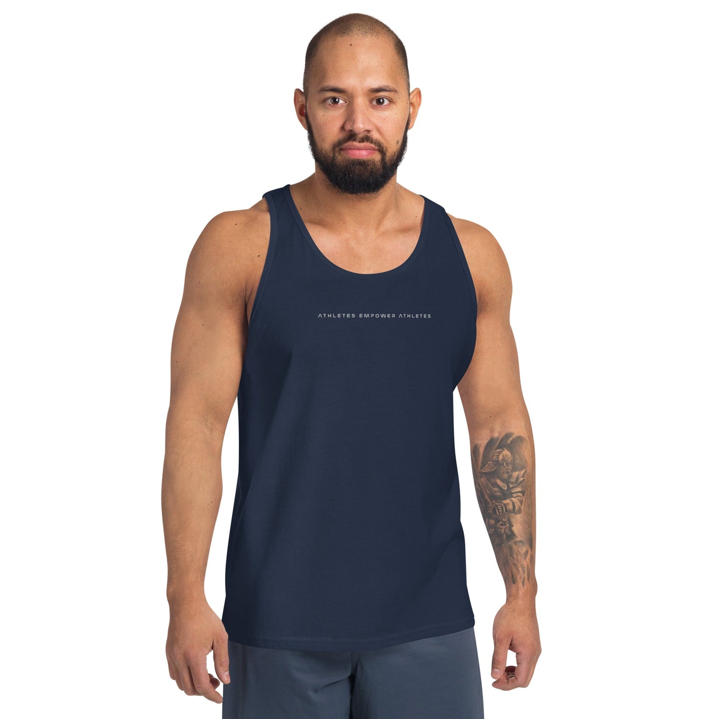 Athletes Empower Athletes - Men's Tank Top by DarkByteGear
