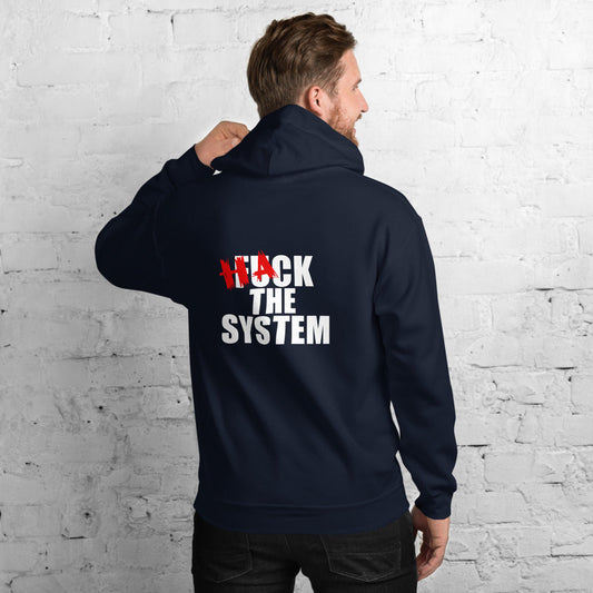 Hack the system - Unisex Hoodie by DarkByteGear