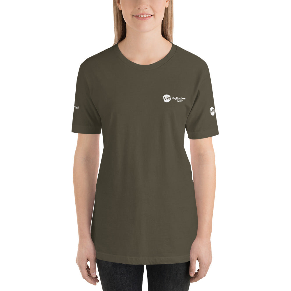 // no comment - Short-Sleeve Unisex T-Shirt (with all sides design) by DarkByteGear