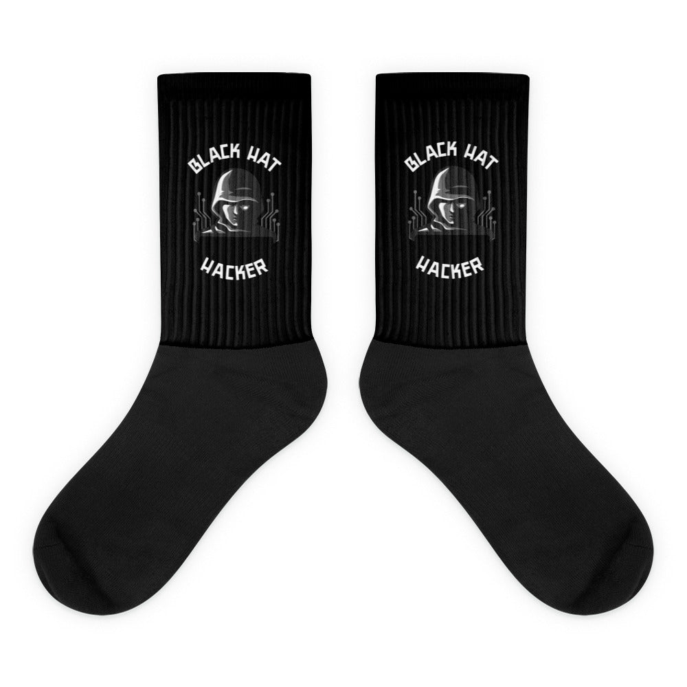 Black Hat Hacker - Socks by DarkByteGear