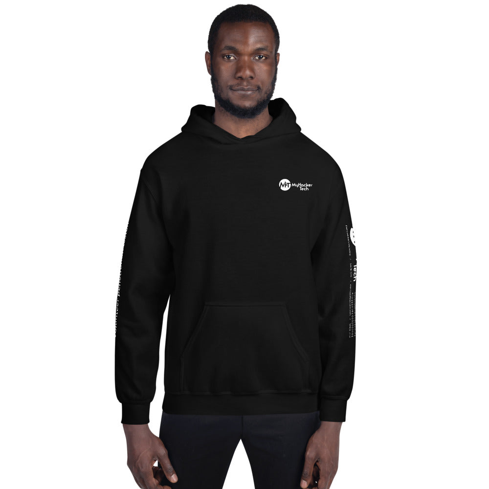 volunteer penetration tester - Unisex Hoodie (with all sides designs) by DarkByteGear