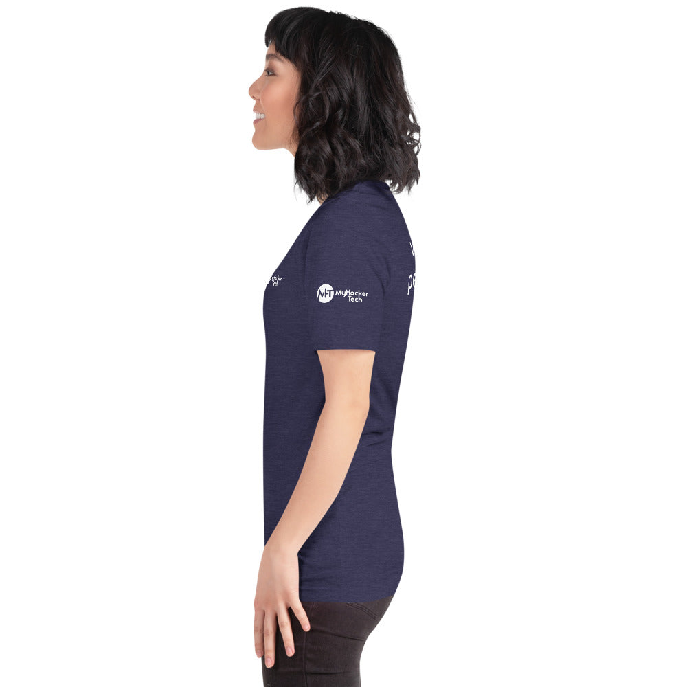 volunteer penetration tester - Short-Sleeve Unisex T-Shirt ( with all sides designs) by DarkByteGear