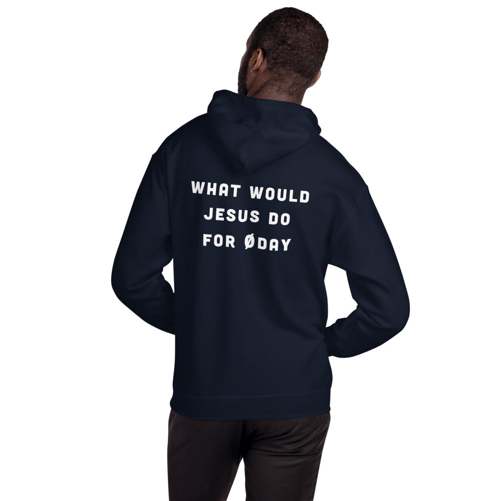 What would Jesus do for 0day - Unisex Hoodie by DarkByteGear