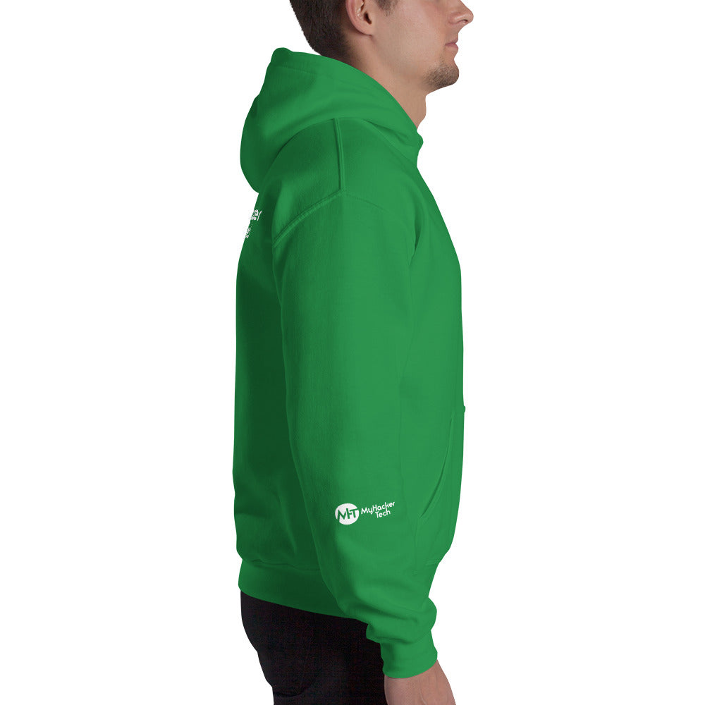 MyHackerTech Classic - Unisex Hoodie (with all sides designs) by DarkByteGear