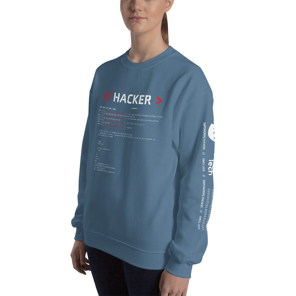 Hacker v.1 - Unisex Sweatshirt by DarkByteGear