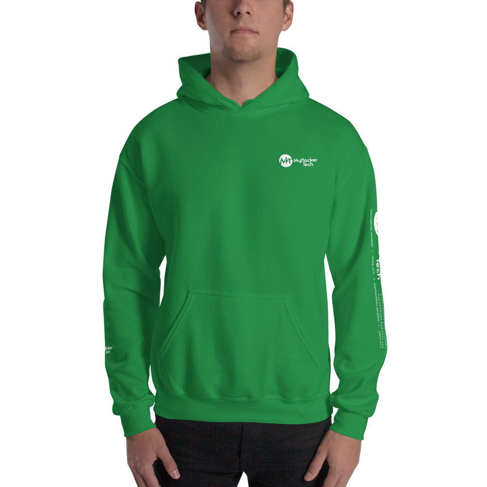MyHackerTech Classic - Unisex Hoodie (with all sides designs) by DarkByteGear