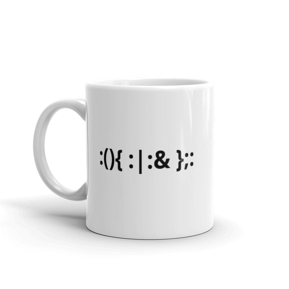 Linux Hackers - Bash Fork Bomb - Mug by DarkByteGear