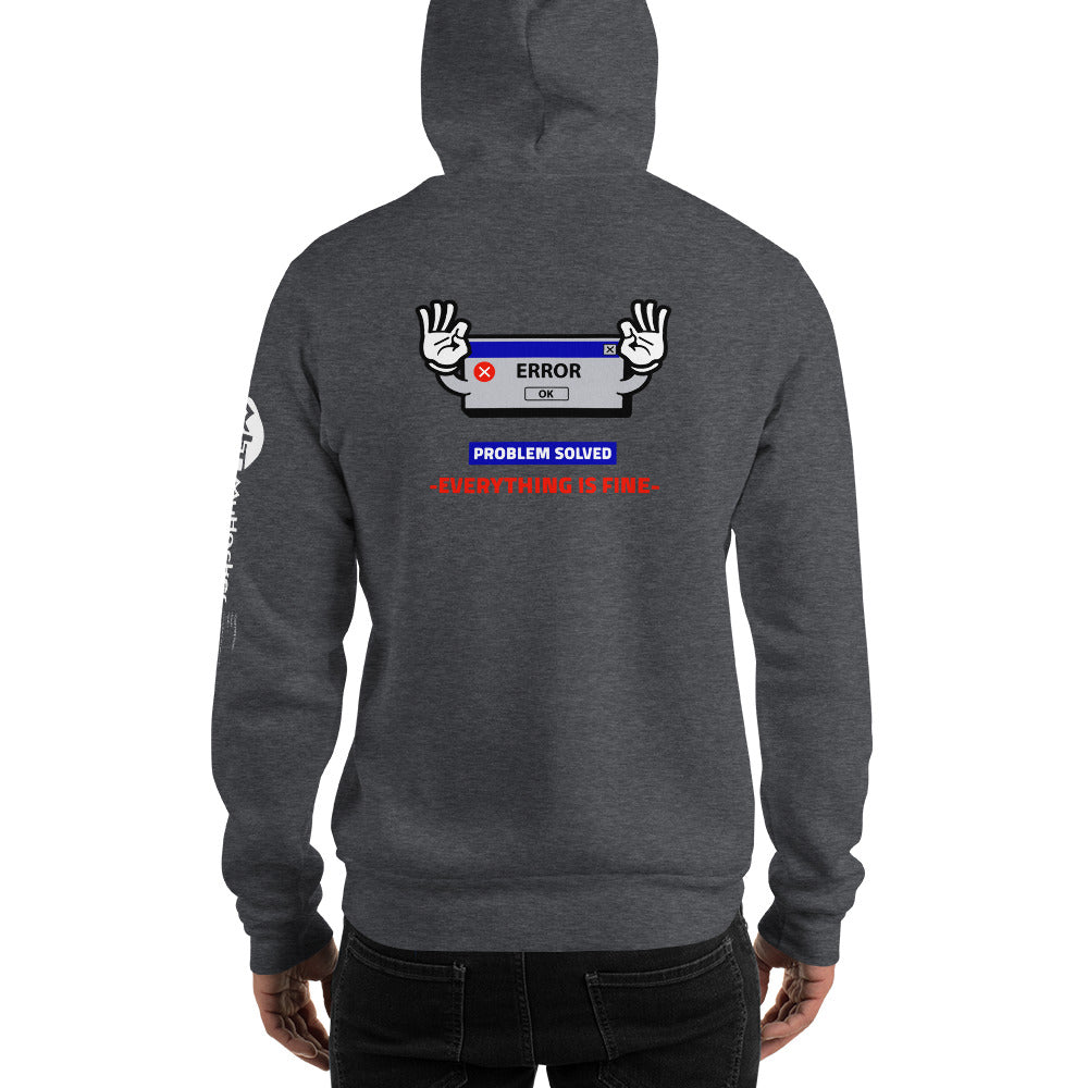 Problem solved - Unisex Hoodie by DarkByteGear