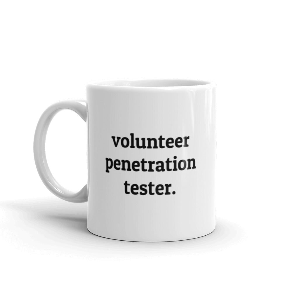 Volunteer penetration tester - Mug by DarkByteGear