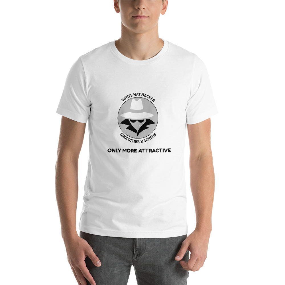 Like other hackers only more attractive - Short-Sleeve Unisex T-Shirt by DarkByteGear