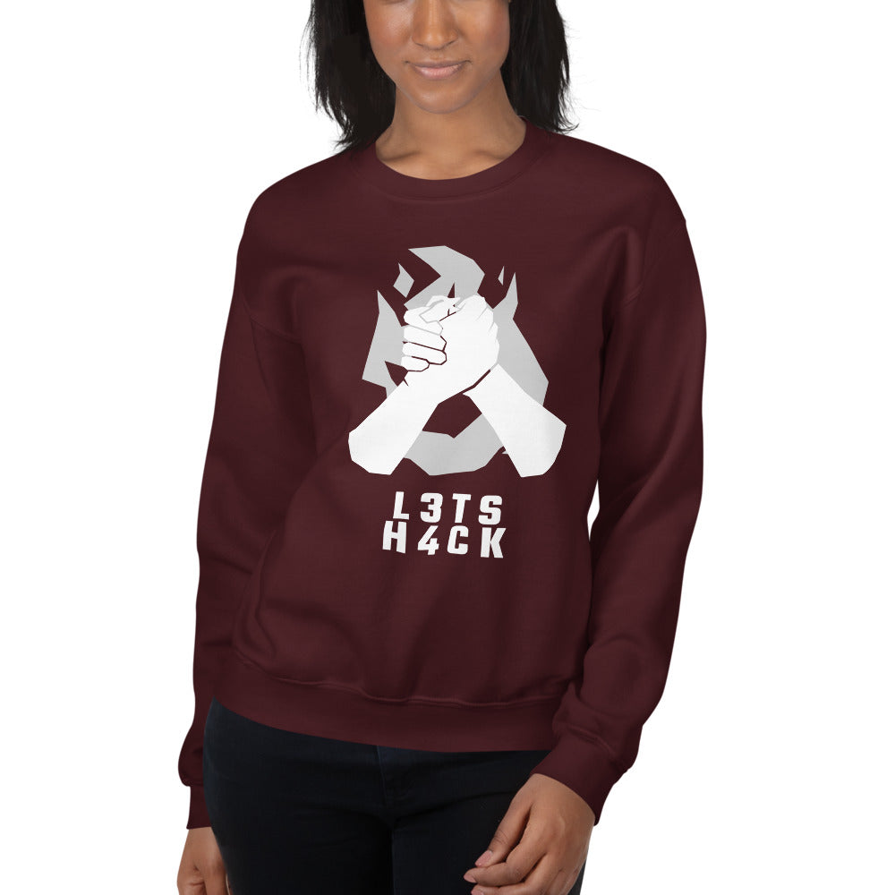L3ts H4ck - Unisex Sweatshirt by DarkByteGear