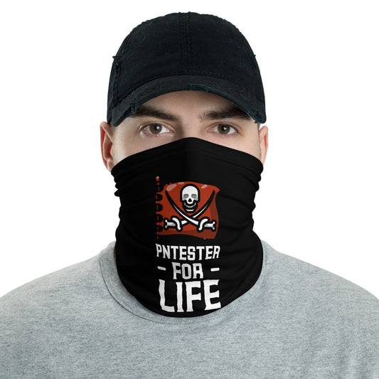 Pentester for life - Neck Gaiter by DarkByteGear