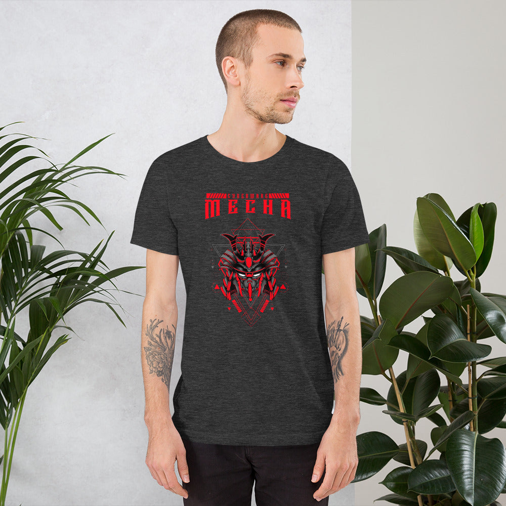 CyberWare Mecha - Short-Sleeve Unisex T-Shirt by DarkByteGear