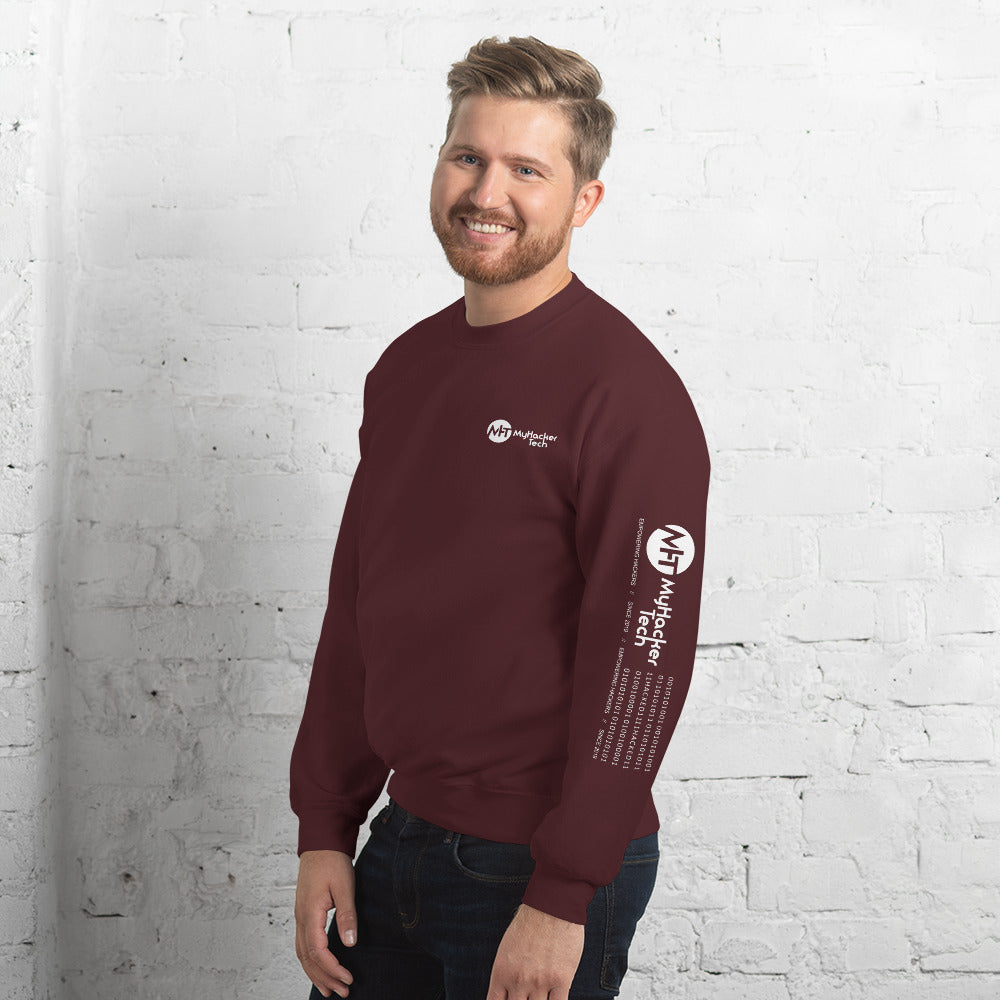 Linux Tweaks - world not found - Unisex Sweatshirt ( with all sides designs) by DarkByteGear