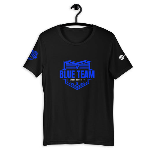 Cyber Security Blue Team - Short-Sleeve Unisex T-Shirt by DarkByteGear