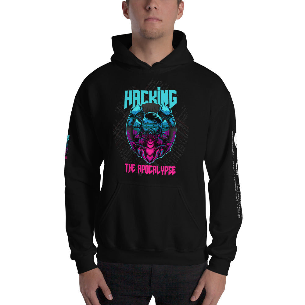 Hacking the apocalypse v2 - Unisex Hoodie by DarkByteGear