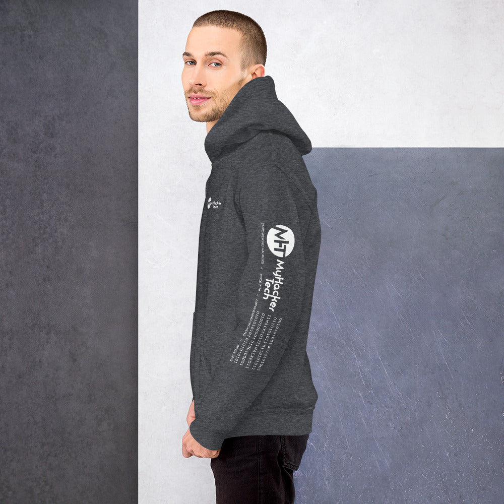 stay at at home, wear a mask - Unisex Hoodie (with all sides design ) by DarkByteGear