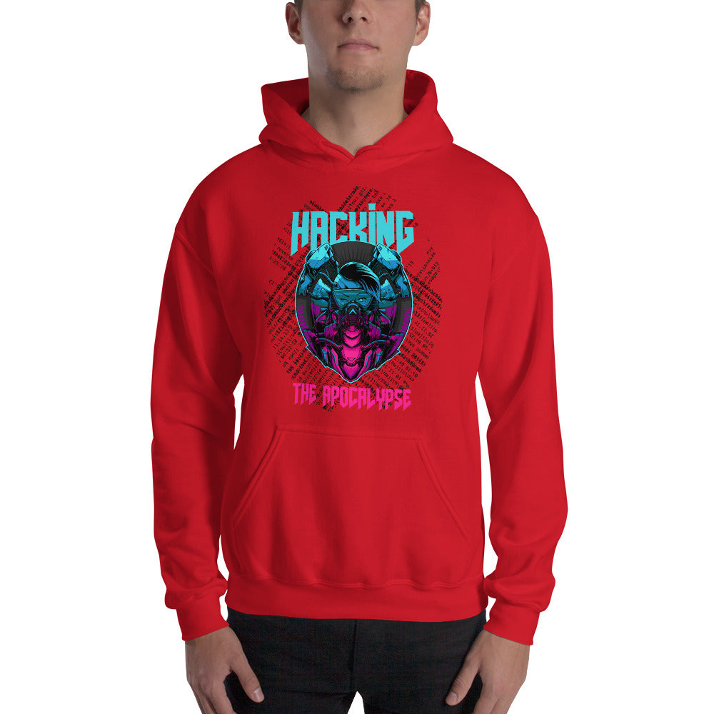 Hacking the apocalypse v2 -Unisex Hoodie by DarkByteGear