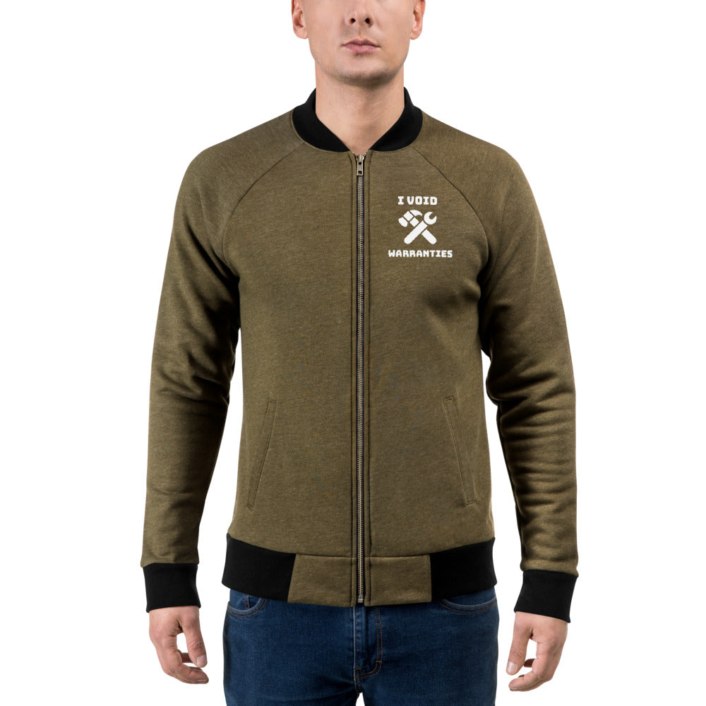 I void warranties - Bomber Jacket by DarkByteGear