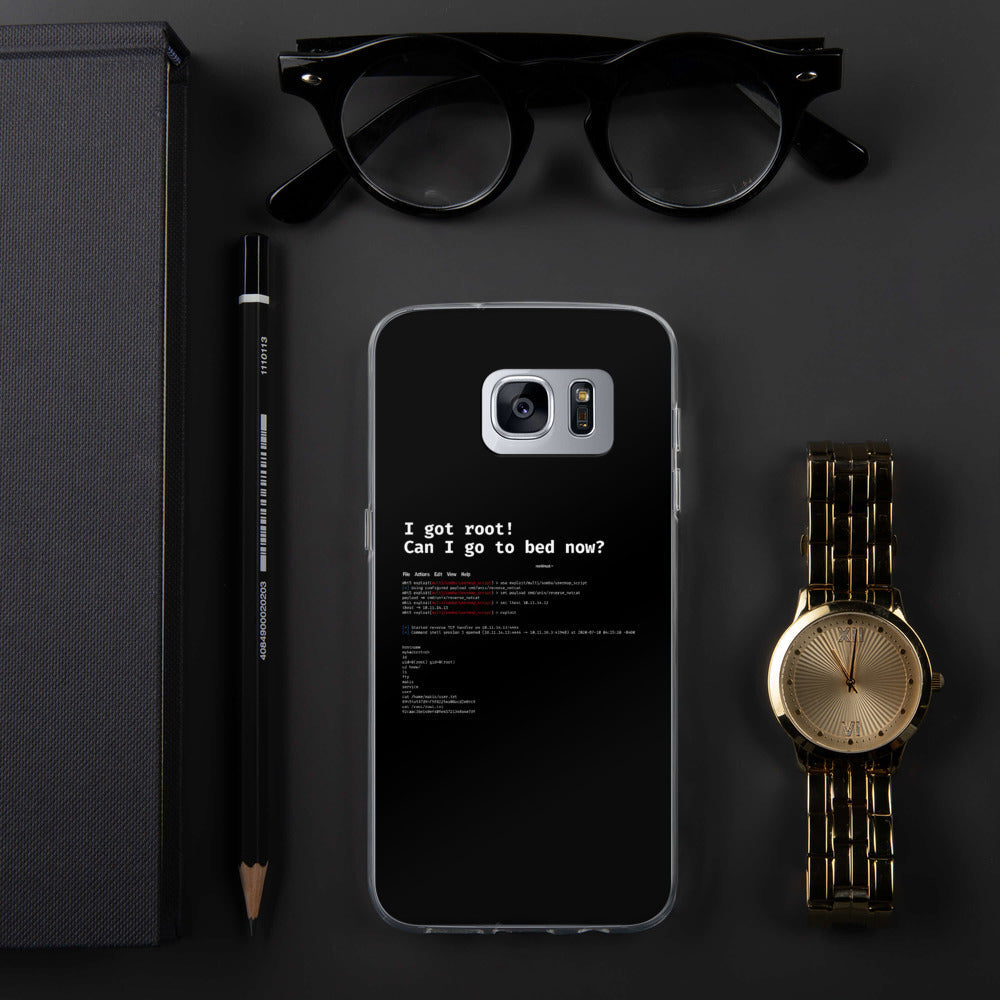 I got root! Can I go to bed now? - Samsung Case by DarkByteGear