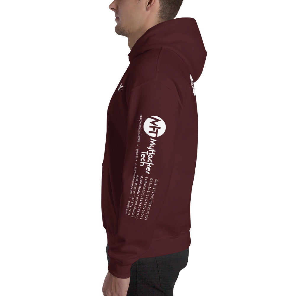 MyHackerTech Classic - Unisex Hoodie (with all sides designs) by DarkByteGear