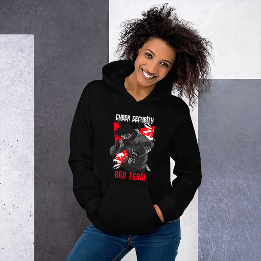 Cyber Security Red Team V1 - Unisex Hoodie by DarkByteGear