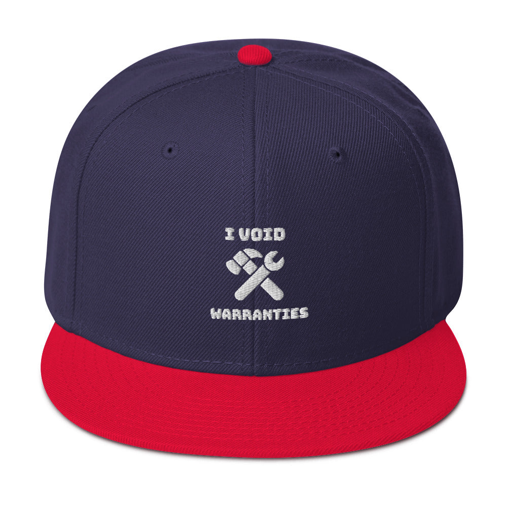 I void warranties - Snapback Hat by DarkByteGear