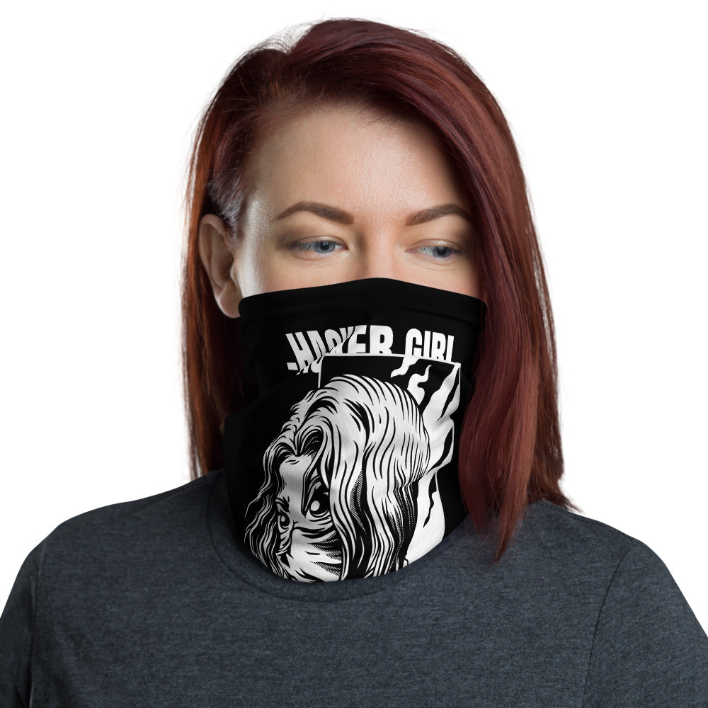 Hacker Girl - Neck Gaiter by DarkByteGear
