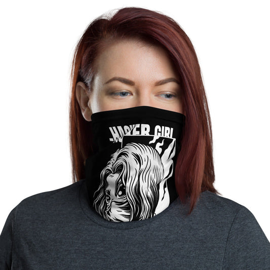 Hacker Girl - Neck Gaiter by DarkByteGear