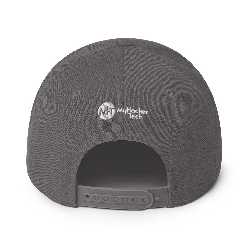 Hackers empower hackers - Snapback Hat by DarkByteGear