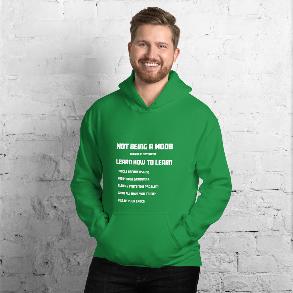 Not Being A Noob - Unisex Hoodie by DarkByteGear