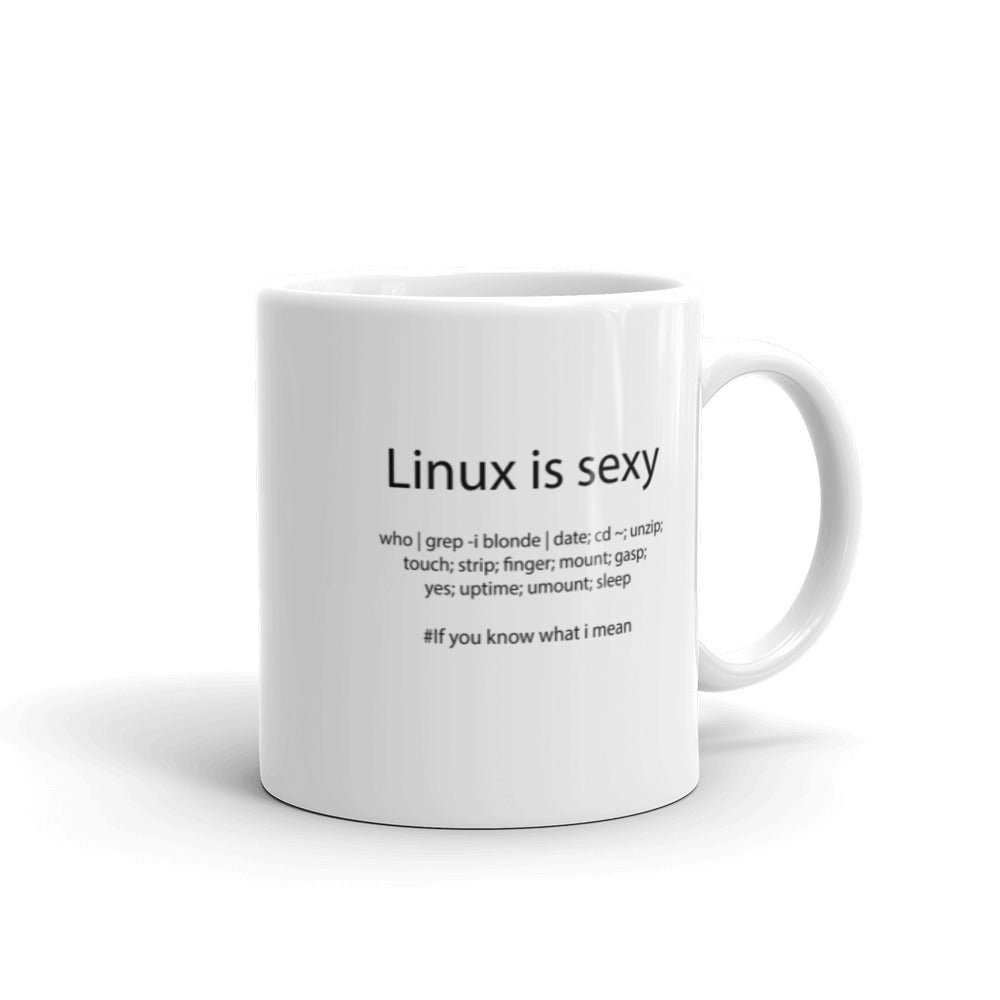 Linux is sexy - Mug by DarkByteGear
