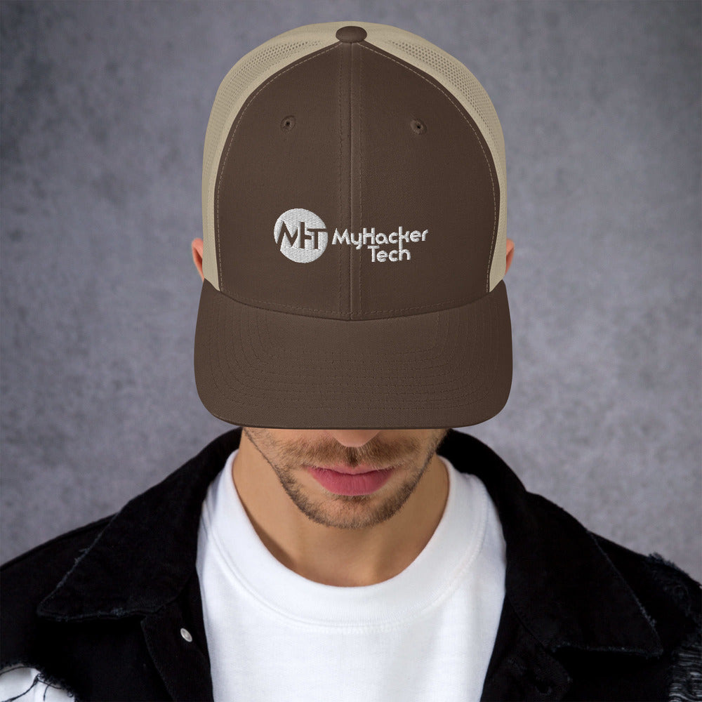 MyHackerTech - Trucker Cap by DarkByteGear