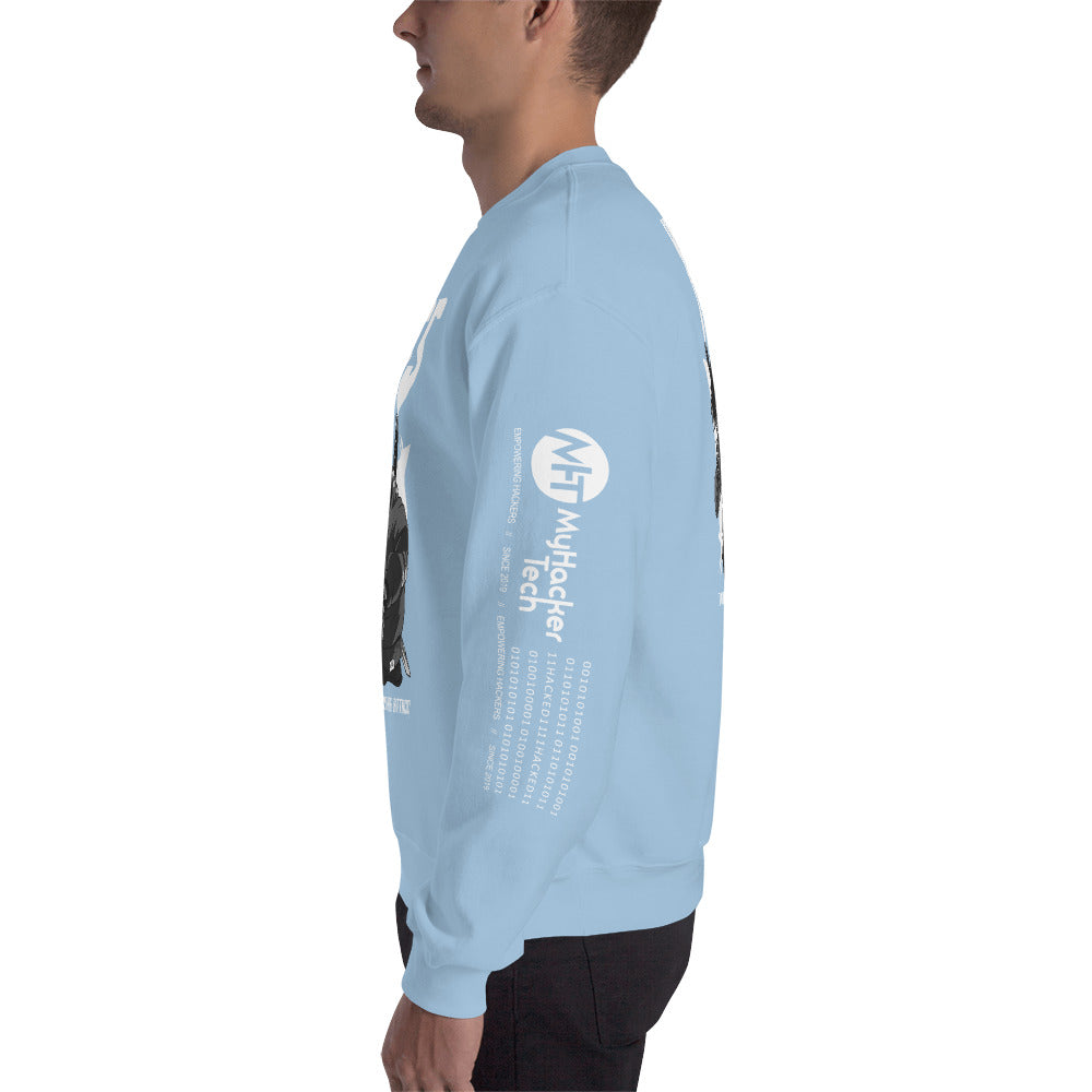 XSS cross-site scripting attack - Unisex Sweatshirt by DarkByteGear