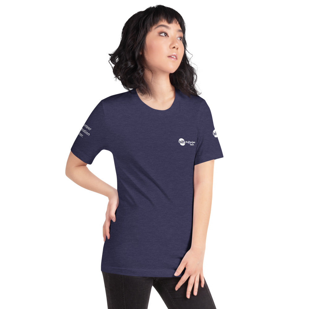 volunteer penetration tester - Short-Sleeve Unisex T-Shirt ( with all sides designs) by DarkByteGear