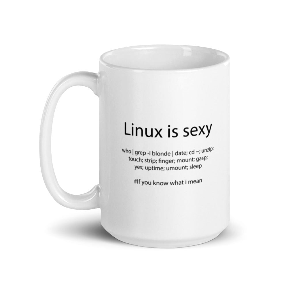 Linux is sexy - Mug by DarkByteGear