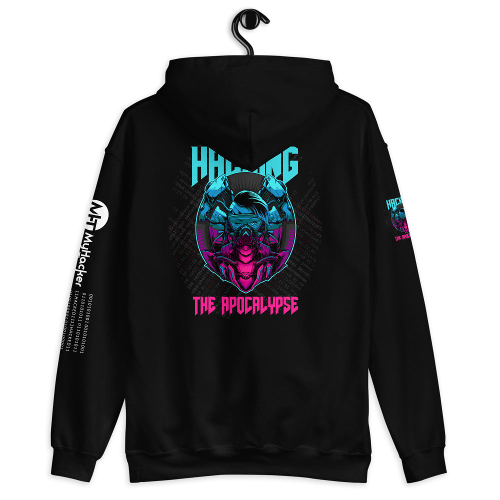 Hacking the apocalypse v2 - Unisex Hoodie by DarkByteGear