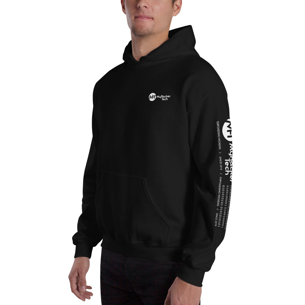 Hacking the apocalypse v1 - Unisex Hoodie (with all sides design) by DarkByteGear