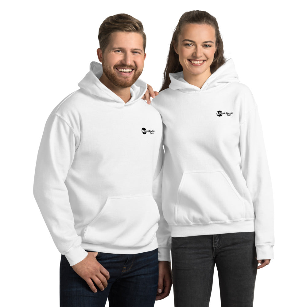 MyHackerTech Classic - Unisex Hoodie ( with back design) by DarkByteGear
