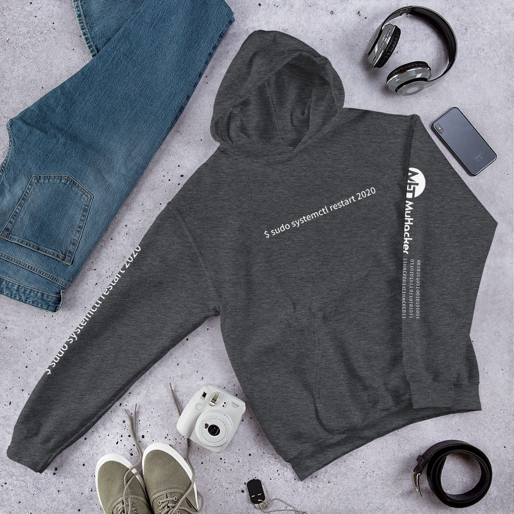 $ sudo systemctl restart 2020 - Unisex Hoodie (with all sides designs) by DarkByteGear