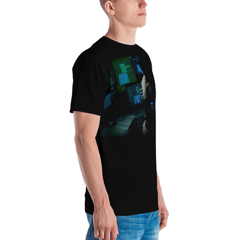 Black Hat - Men's T-shirt by DarkByteGear