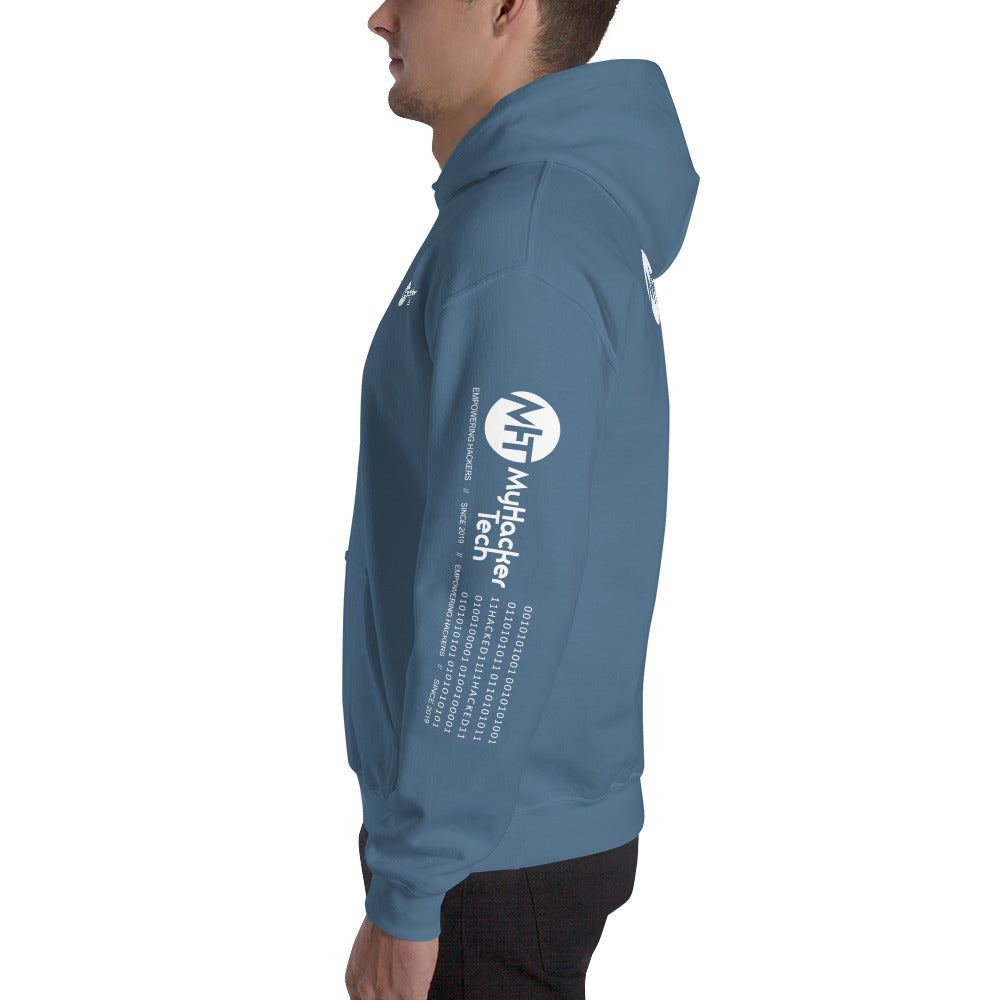 MyHackerTech Classic - Unisex Hoodie (with all sides designs) by DarkByteGear