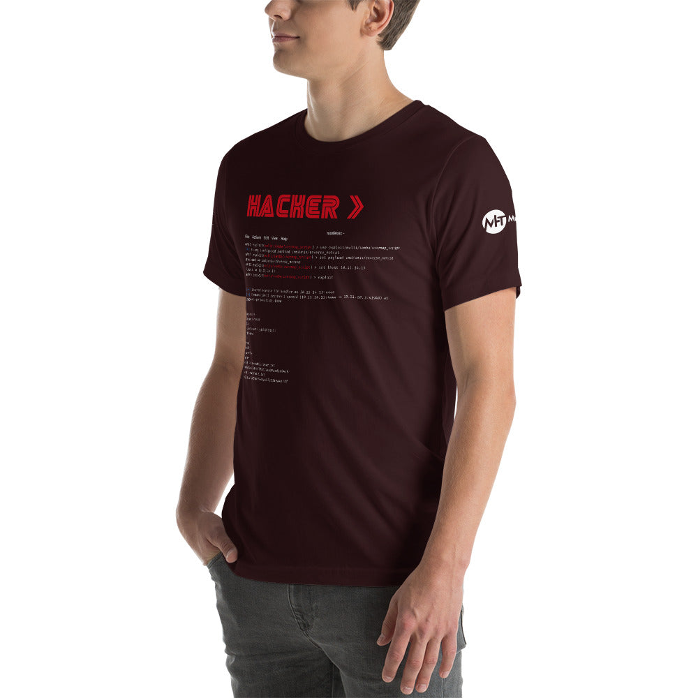Hacker v3 - Short-Sleeve Unisex T-Shirt by DarkByteGear