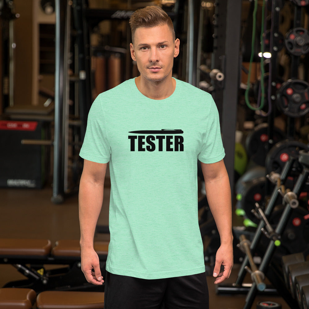 Pentester v5 - Short-Sleeve Unisex T-Shirt (black text) by DarkByteGear
