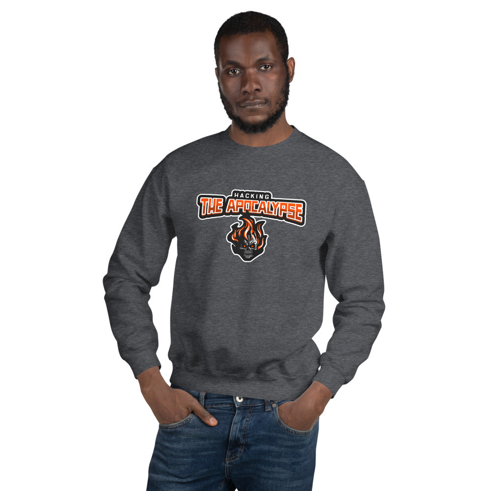 Hacking the Apocalypse v.1 - Unisex Sweatshirt by DarkByteGear