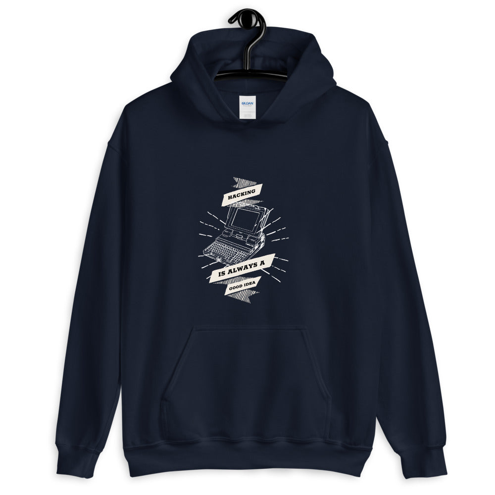 Hacking is always a good idea - Unisex Hoodie by DarkByteGear