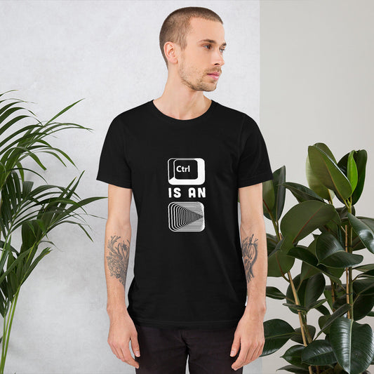 Control is an illusion - Short-Sleeve Unisex T-Shirt by DarkByteGear